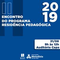 II Encontro do Programa Residência Pedagógica acontece em agosto