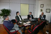 Reitor recebe prefeito de Passo Fundo
