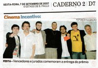 Alunos do curso de Cinema Digital são notícia no Estadão