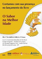 Terceira Idade da Metodista lança “O sabor na melhor idade”