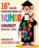 Abertas as inscrições para o 16º Salão Universitário de Humor