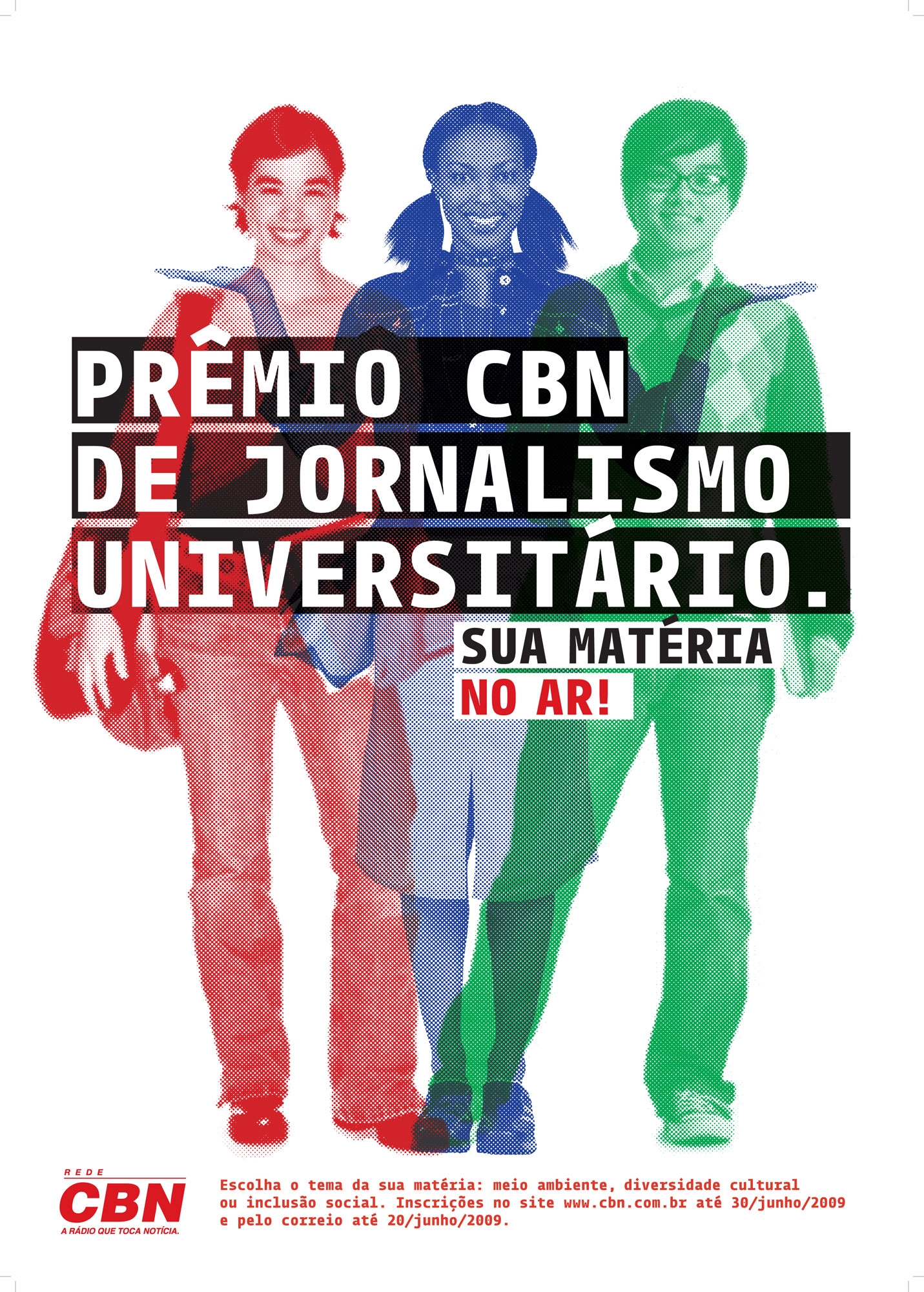 Prêmio CBN de Jornalismo Universitário está com inscrições abertas