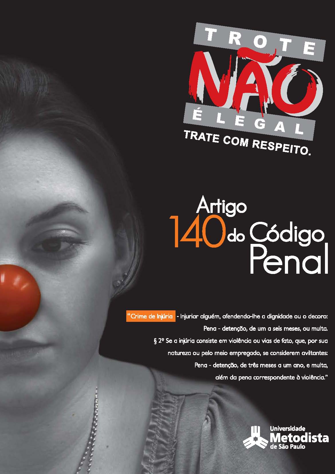 Metodista lança “Campanha Não ao Trote”
