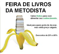 Feira de Livros da Editora Metodista oferece descontos especiais