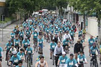 Música, esporte e interação foram os ingredientes do Passeio Ciclístico e Caminhada