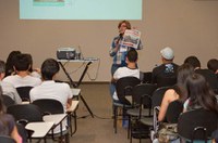 Estudantes conhecem curso de jornalismo da Metodista durante Feira Guia do Estudante