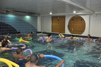 Seleção Brasileira de Handebol Masculino se prepara na Policlínica