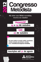 Congresso Metodista: mostre as suas ideias para o mundo