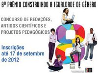 Inscrições abertas para o 8º Prêmio Construindo a Igualdade de Gênero 