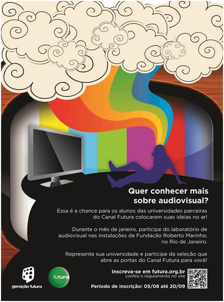 Canal Futura seleciona estudantes para laboratório de audiovisual na Fundação Roberto Marinho 