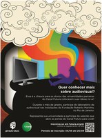 Canal Futura seleciona estudantes para laboratório de audiovisual na Fundação Roberto Marinho 
