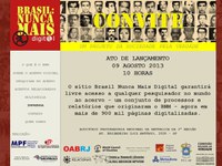 Site com acervo de processos da ditadura militar é lançado em parceria com a Metodista 