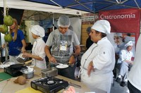 Oficina de Tapioca faz sucesso no Dia da Universidade Aberta Metodista