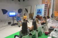 Visitantes descobrem como se faz vídeos e filmes publicitários no Dia da Universidade Aberta