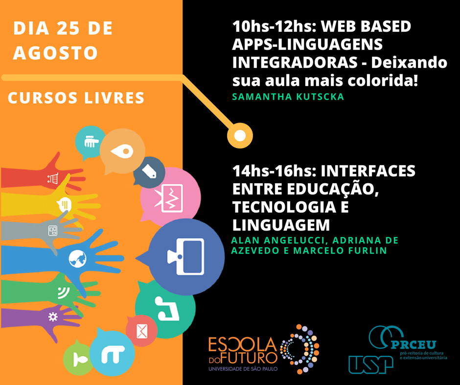 Docentes da Metodista oferecem curso livre na Escola do Futuro, da USP