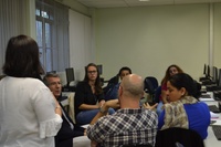 Docentes e funcionários recebem treinamento para inserção de ferramentas da Microsoft on-line em sala de aula