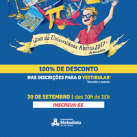 Dia da Universidade Aberta terá inscrições gratuitas para o Vestibular