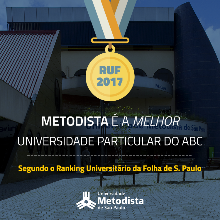 Ranking Universitário da Folha: Metodista é, novamente, melhor Universidade particular do ABC