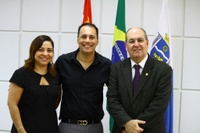 Reitor visita Prefeitura de Mauá para estreitar parcerias