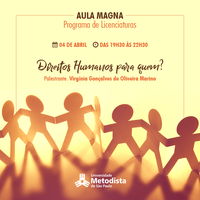 Aula magna do Programa de Licenciaturas debate Direitos Humanos