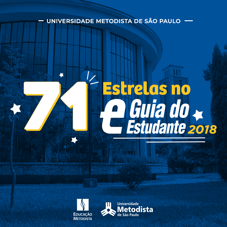 Guia do Estudante 2018: Metodista recebe 71 estrelas 