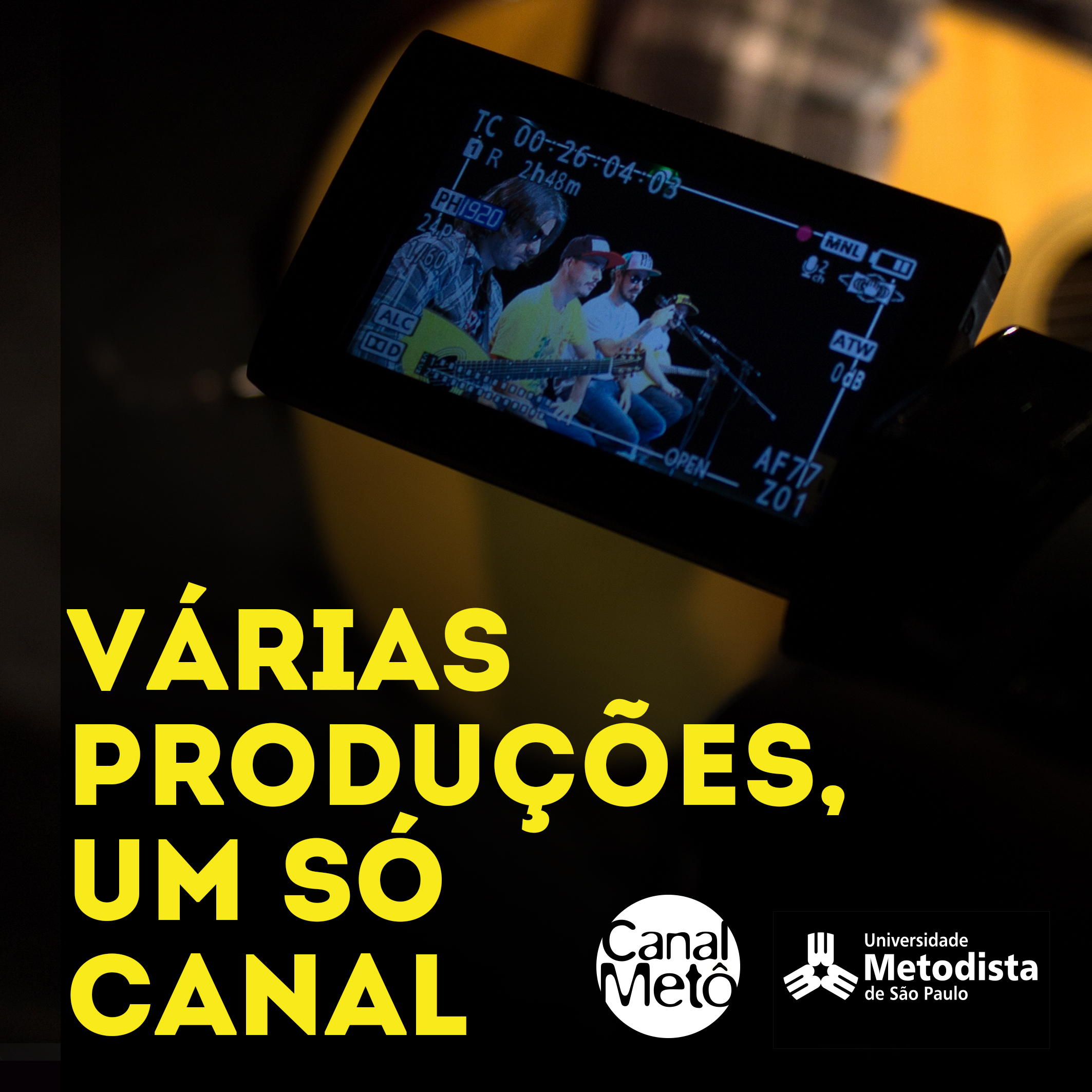 WEB TV da Universidade Metodista agora se chama Canal Metô