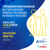 Abertas inscrições para I Simpósio Internacional de Comunicação Social Háptica
