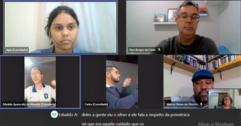 Aluno surdo-cego da graduação em Teologia modalidade à distância apresenta TCC