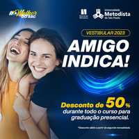 Alunos da Metodista agora podem ajudar seus amigos a estudar na melhor universidade privada do ABC