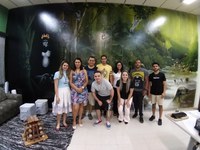 Alunos de Gestão Ambiental visitam o Núcleo de Sustentabilidade