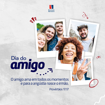 Amizade de verdade! Amizade de verdade!