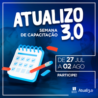 Participe do Atualizo 3.0 do segundo semestre de 2024. Acesse pelo Moodle