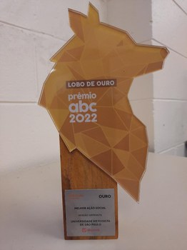 Bolsas sociais rendem à Metodista o Prêmio ABC de Melhor Ação Social de 2022