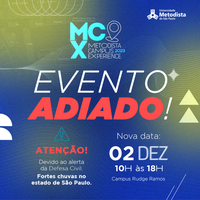 Campus aberto da Metodista é adiado para 2/12 devido a alerta de temporais