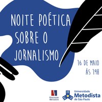Coordenadora do curso de Jornalismo EAD promove noite poética sobre a profissão