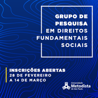 Curso de Direito abre inscrições para Grupo de Direitos Fundamentais Sociais
