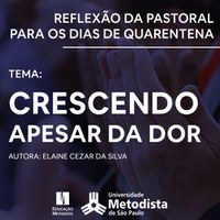 Crescendo apesar da dor