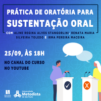 Curso de Direito realiza palestra sobre prática e sustentação oral