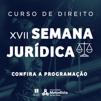 Curso de Direito realiza XVII Semana Jurídica
