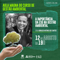 Curso de Gestão Ambiental EAD promove Aula Magna