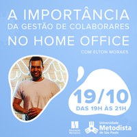 Curso de Gestão de Recursos Humanos EaD participa do Congresso Metodista com palestra “A Importância da Gestão de Colaborares no Home Office”