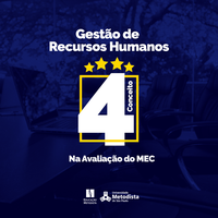 Curso de Gestão de Recursos Humanos recebe nota 4 do MEC