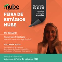 Curso de Psicologia é destaque na Feira de Estágios Nube 2020