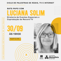 Curso de RTVI promove bate-papo sobre eventos e coprodução na TV