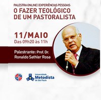 Curso de teologia realiza palestra online aberta à comunidade