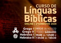 Cursos de Línguas Bíblicas On-line abrem inscrições para o 2º semestre