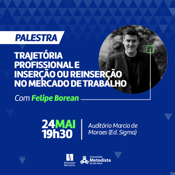 Cursos tecnólogos recebem palestra sobre trajetória profissional e reinserção no mercado de trabalho Cursos tecnólogos recebem palestra sobre trajetória profissional e reinserção no mercado de trabalho
