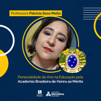 Docente do curso de Direito é Personalidade do Ano na Educação pela Academia Brasileira de Honra ao Mérito