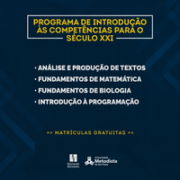 Educação Metodista prorroga matrículas para cursos do Programa de Introdução às Competências para o Século XXI