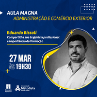 Egresso do curso de Comércio Exterior compartilha a importância de sua formação e a trajetória profissional